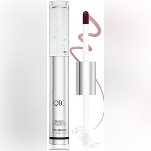🆕 QIC 2-in-1 Dual-Ended Lip Gloss & Moisturising Lip Oil